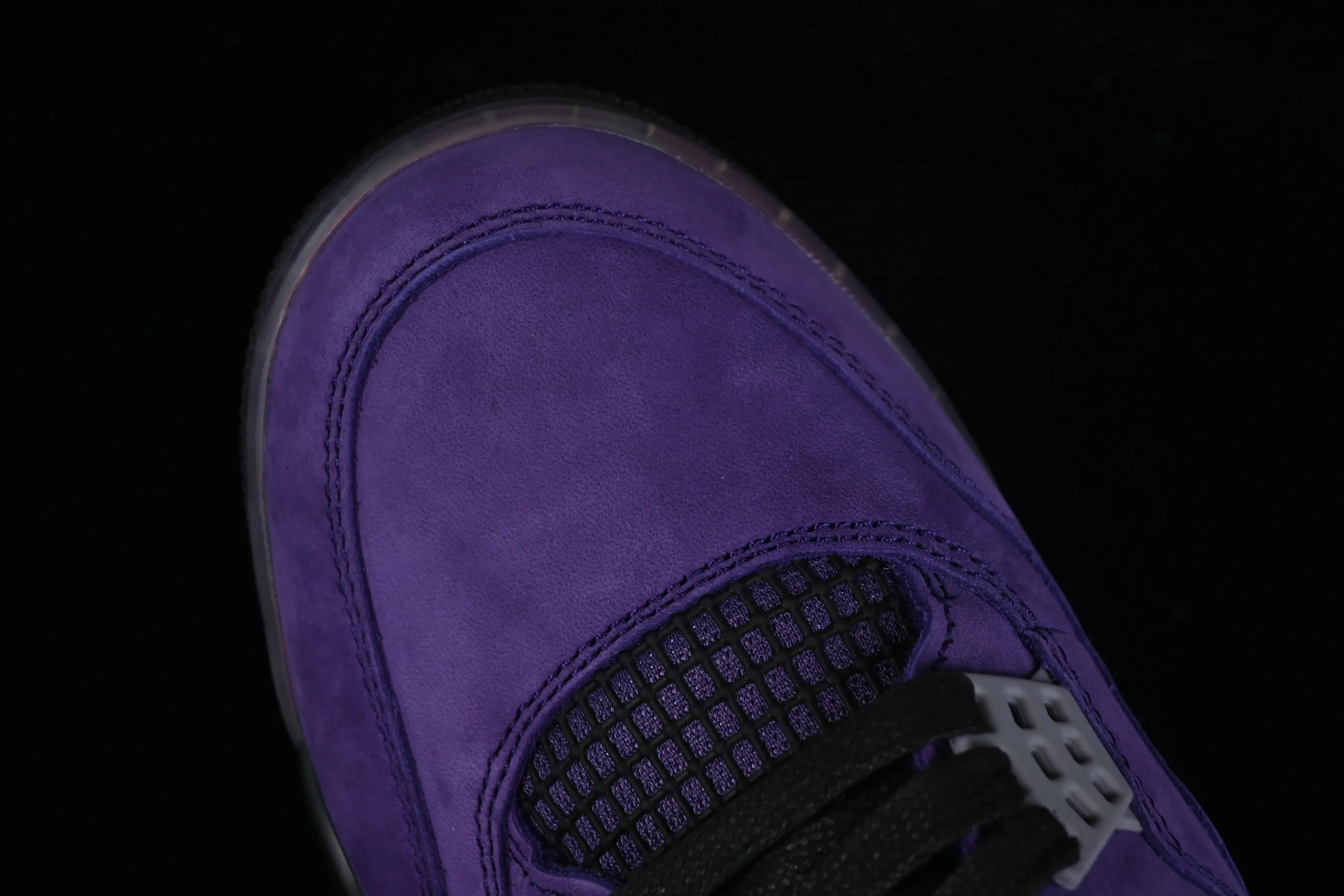 All categories Air Jordan Jordan series basketball shoes Air Jordan 4 GX foreign trade version Air Jordan 4 Retro AJ4 Joe 4 suede purple 766296